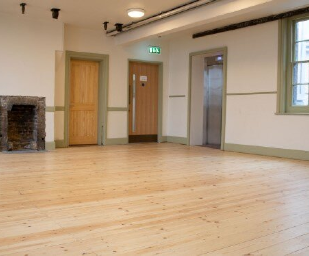 Empty Fly Loft room