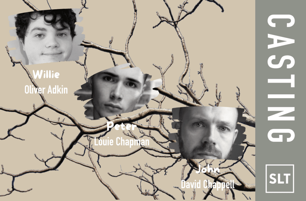 Blue Remembered Hills Casting Image containing poster image and casting banner