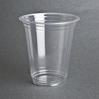 Image of a disposable plastic glass