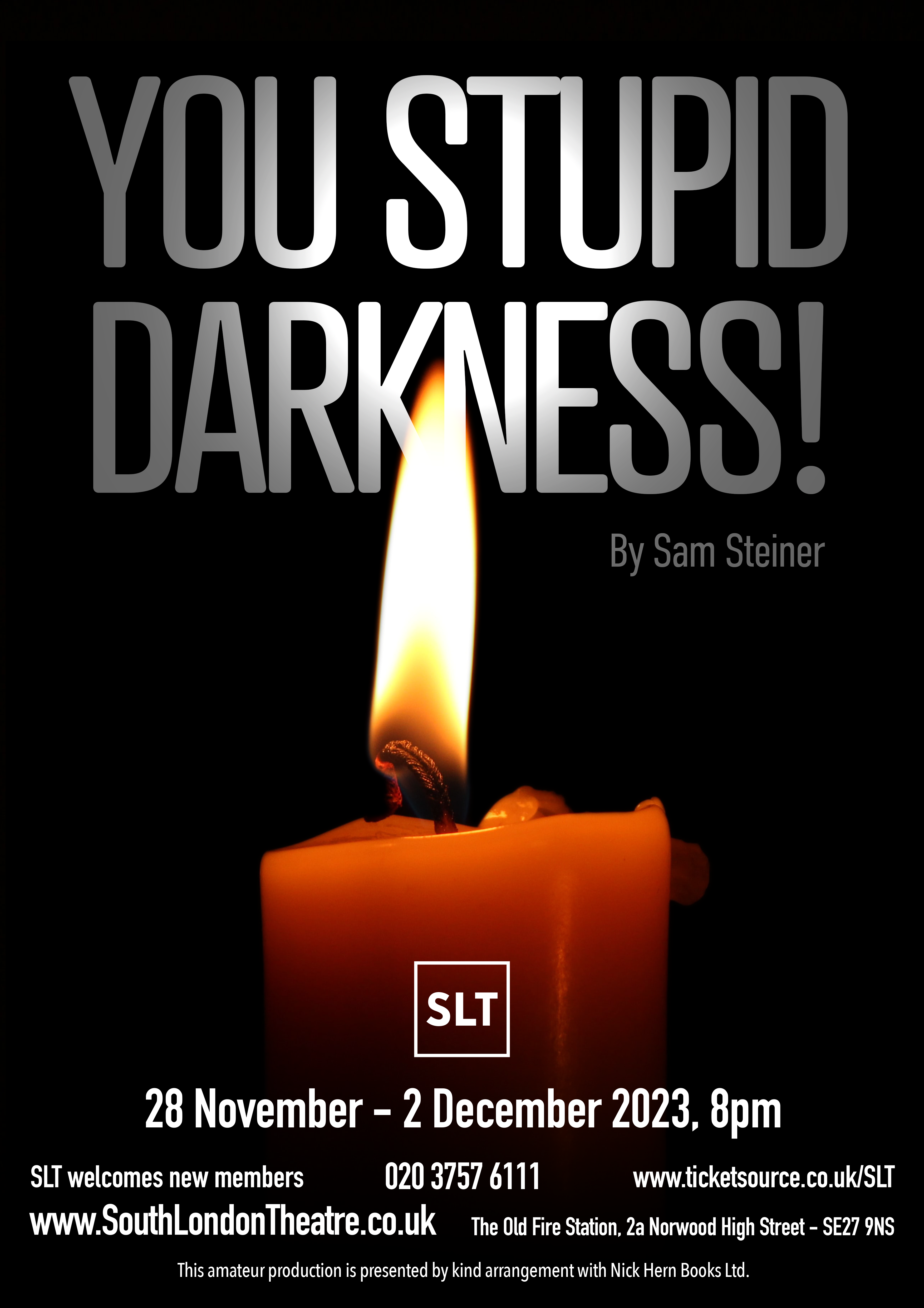 Poster image for You Stupid Darkness!
