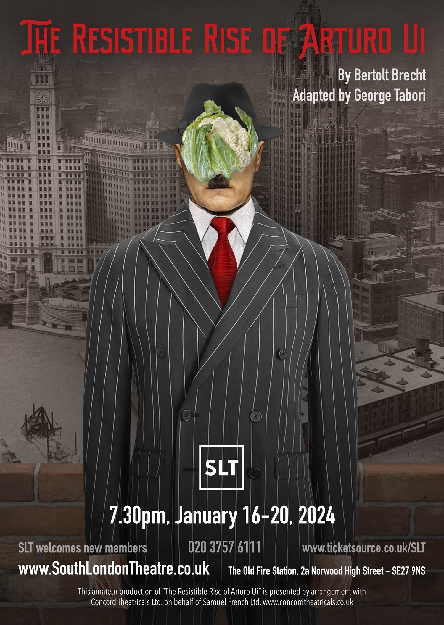 Poster for The Resistible Rise of Arturo Ui