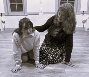 One for Sorrow rehearsal image