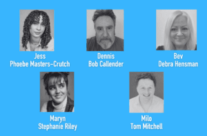 Headshots of actors cast in The Habits