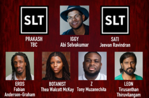 Headshots of the Chameleon Cast listed below