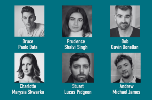Headshots of six actors cast in Beyond Therapy