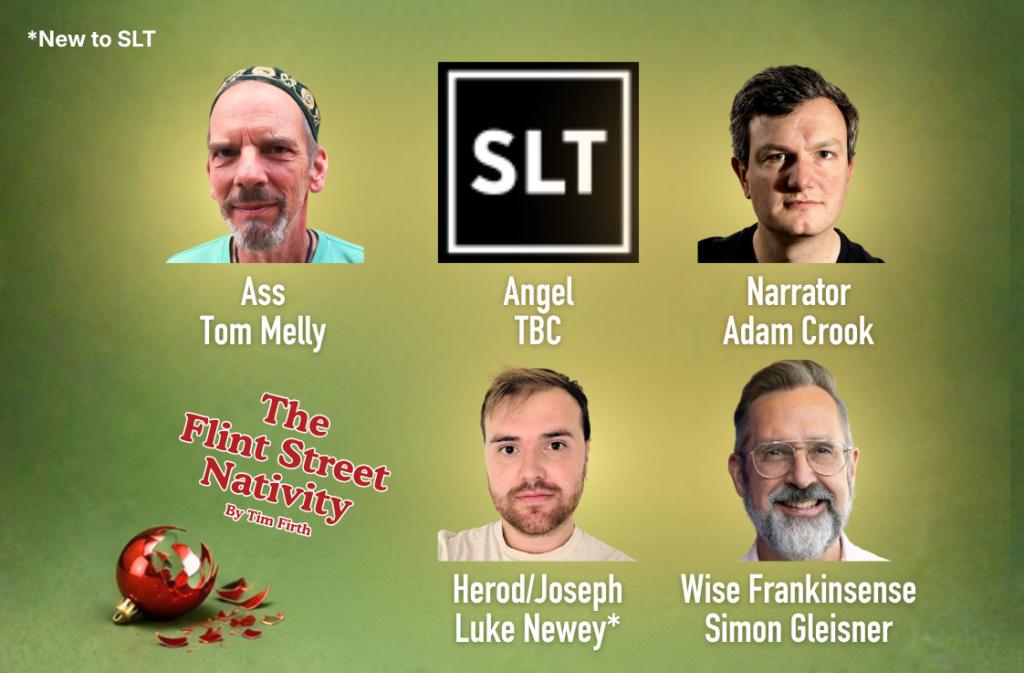 Cast headshots of The Flint Street Nativity 2026